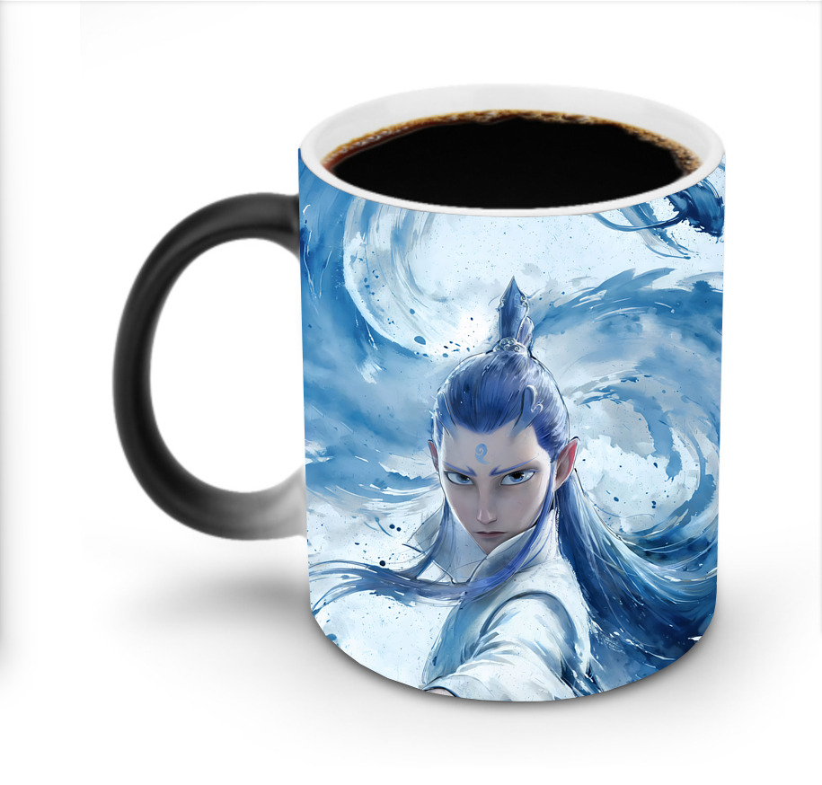 （画像用） Ne Zha 2 ナタ 魔童の大暴れ 温度変色マグカップ