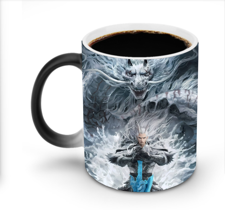 （画像用） Ne Zha 2 ナタ 魔童の大暴れ 温度変色マグカップ