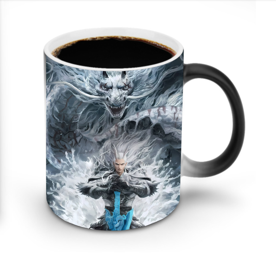 （画像用） Ne Zha 2 ナタ 魔童の大暴れ 温度変色マグカップ