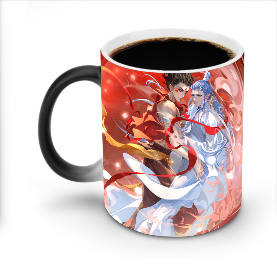（画像用） Ne Zha 2 ナタ 魔童の大暴れ 温度変色マグカップ