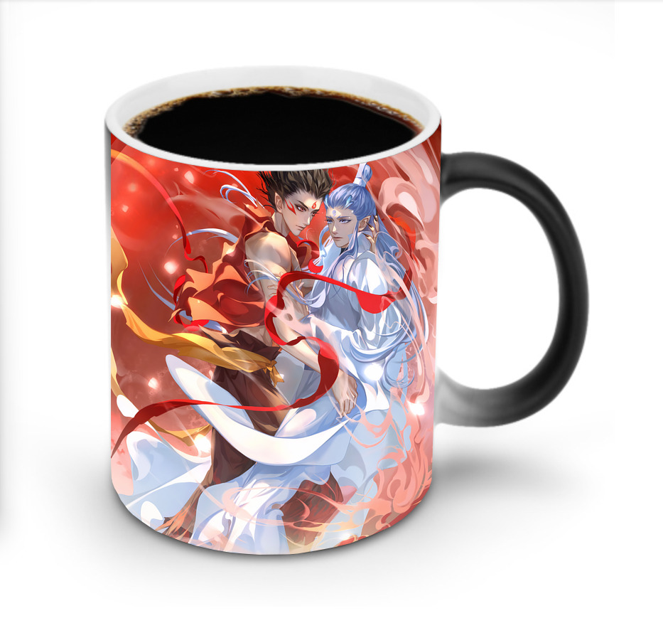 （画像用） Ne Zha 2 ナタ 魔童の大暴れ 温度変色マグカップ