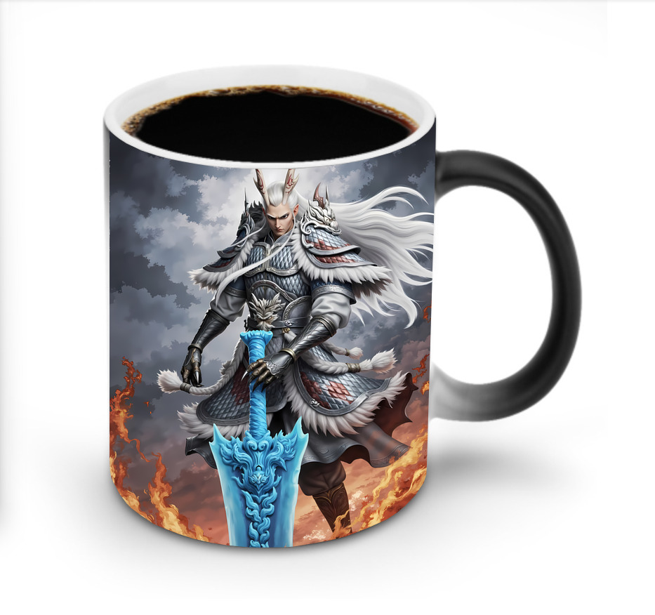 （画像用） Ne Zha 2 ナタ 魔童の大暴れ 温度変色マグカップ