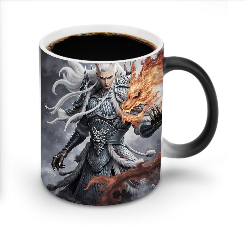 （画像用） Ne Zha 2 ナタ 魔童の大暴れ 温度変色マグカップ