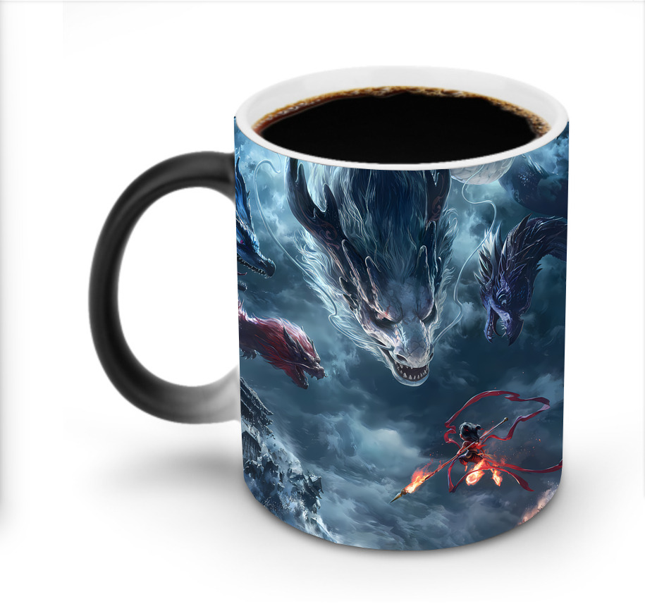 （画像用） Ne Zha 2 ナタ 魔童の大暴れ 温度変色マグカップ