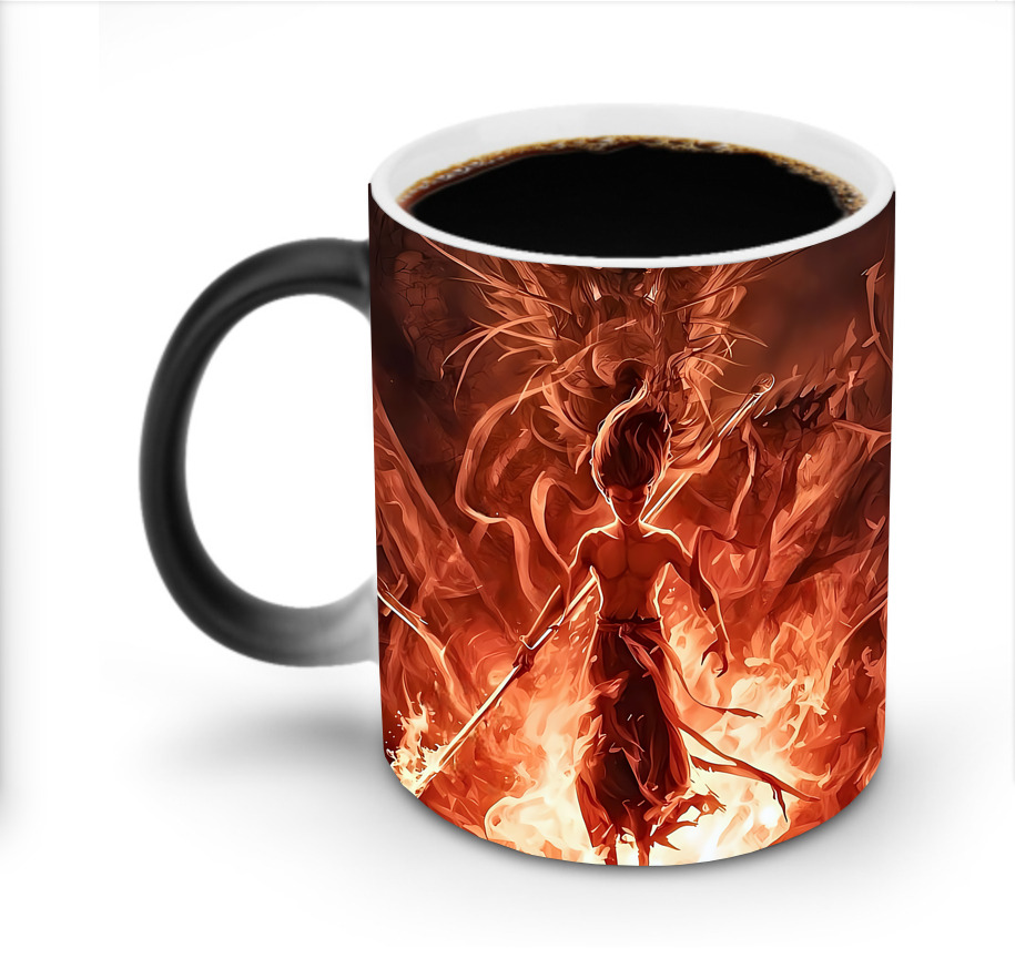 （画像用） Ne Zha 2 ナタ 魔童の大暴れ 温度変色マグカップ