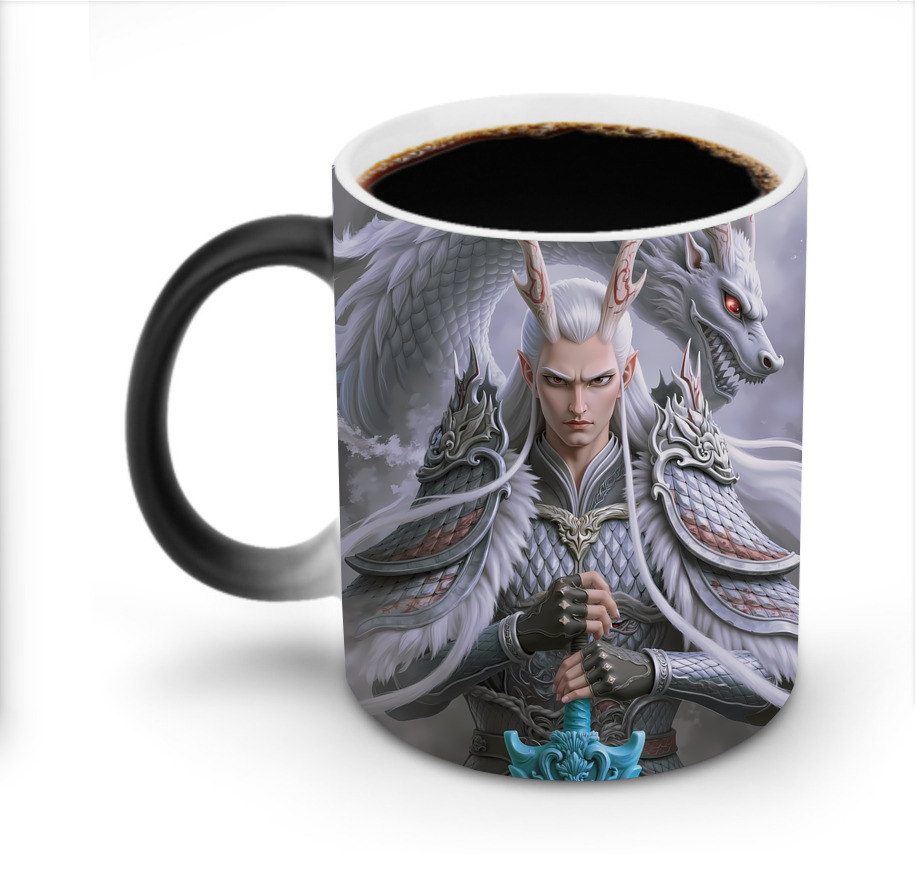 （画像用） Ne Zha 2 ナタ 魔童の大暴れ 温度変色マグカップ