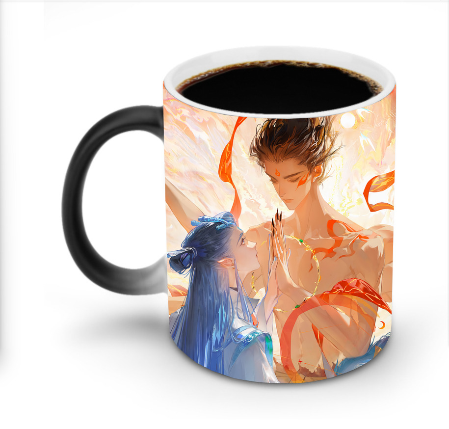 （画像用） Ne Zha 2 ナタ 魔童の大暴れ 温度変色マグカップ