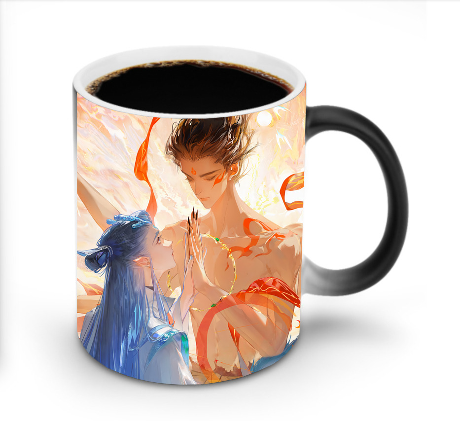 （画像用） Ne Zha 2 ナタ 魔童の大暴れ 温度変色マグカップ