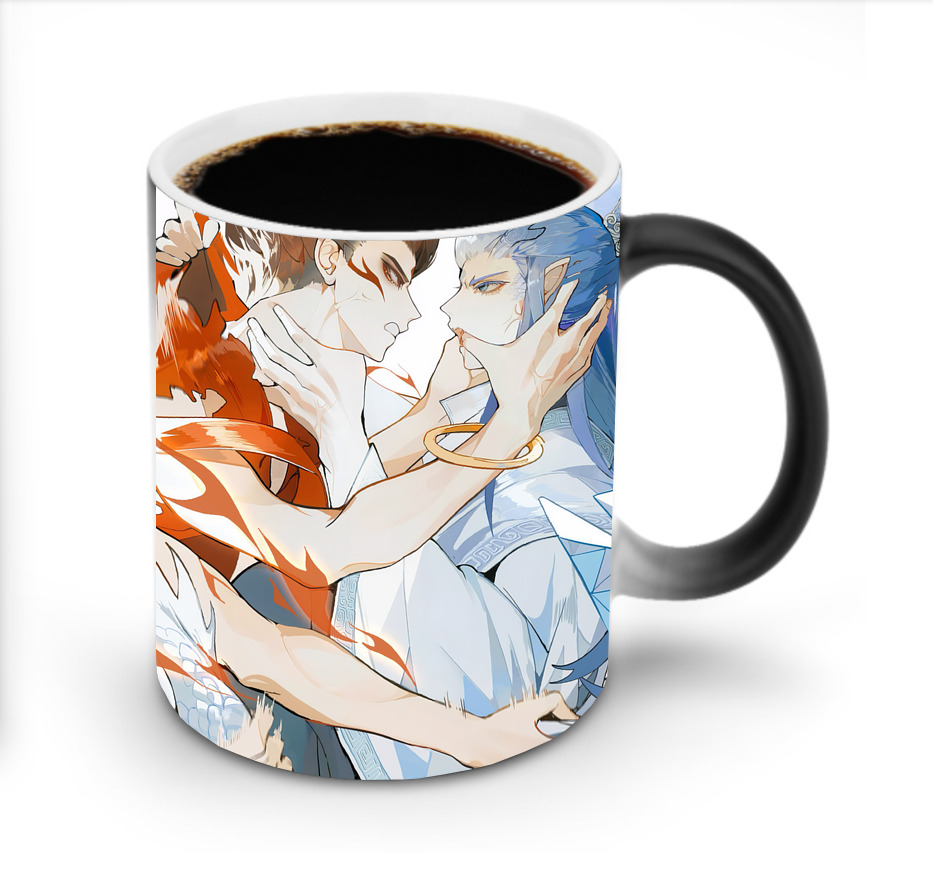 （画像用） Ne Zha 2 ナタ 魔童の大暴れ 温度変色マグカップ