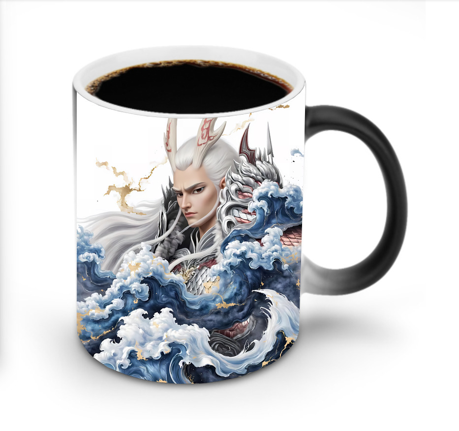 （画像用） Ne Zha 2 ナタ 魔童の大暴れ 温度変色マグカップ