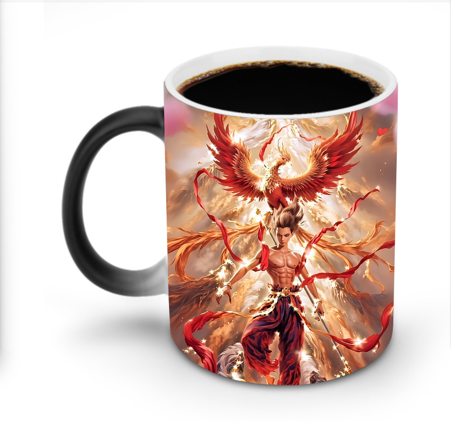 （画像用） Ne Zha 2 ナタ 魔童の大暴れ 温度変色マグカップ