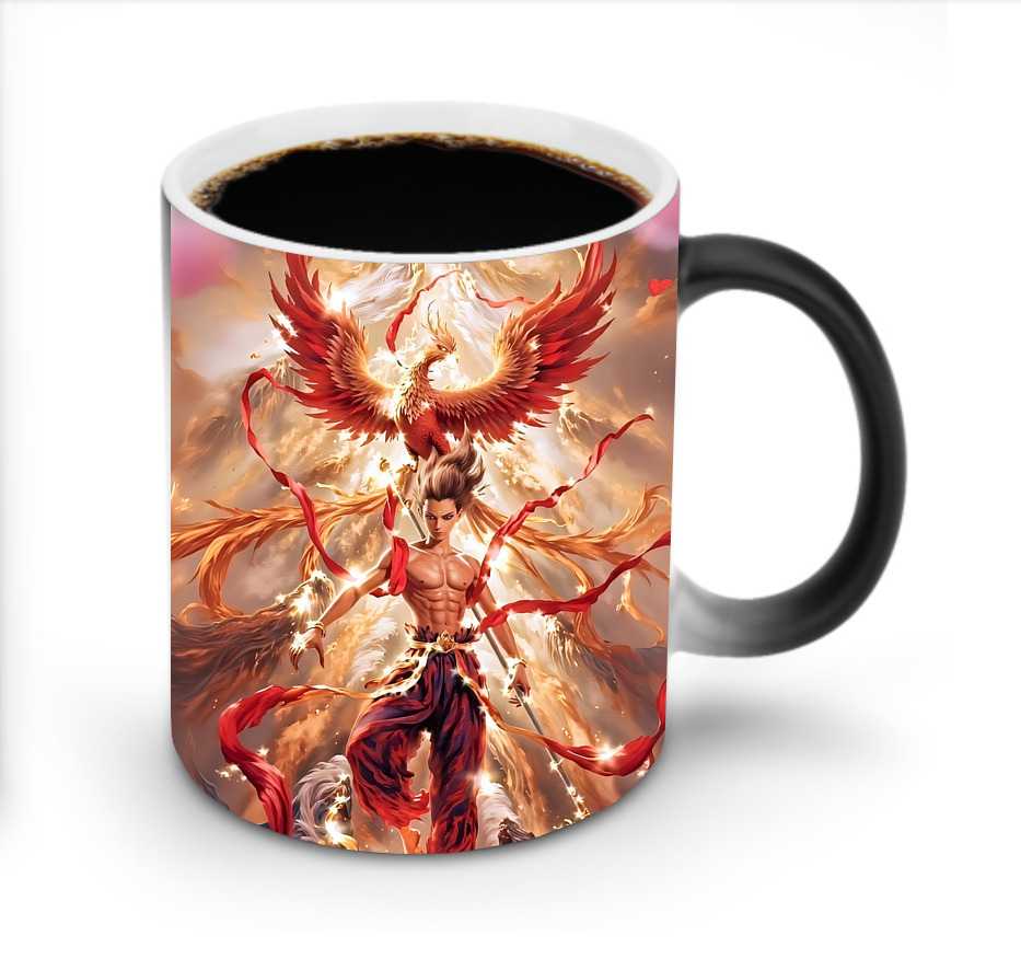 （画像用） Ne Zha 2 ナタ 魔童の大暴れ 温度変色マグカップ