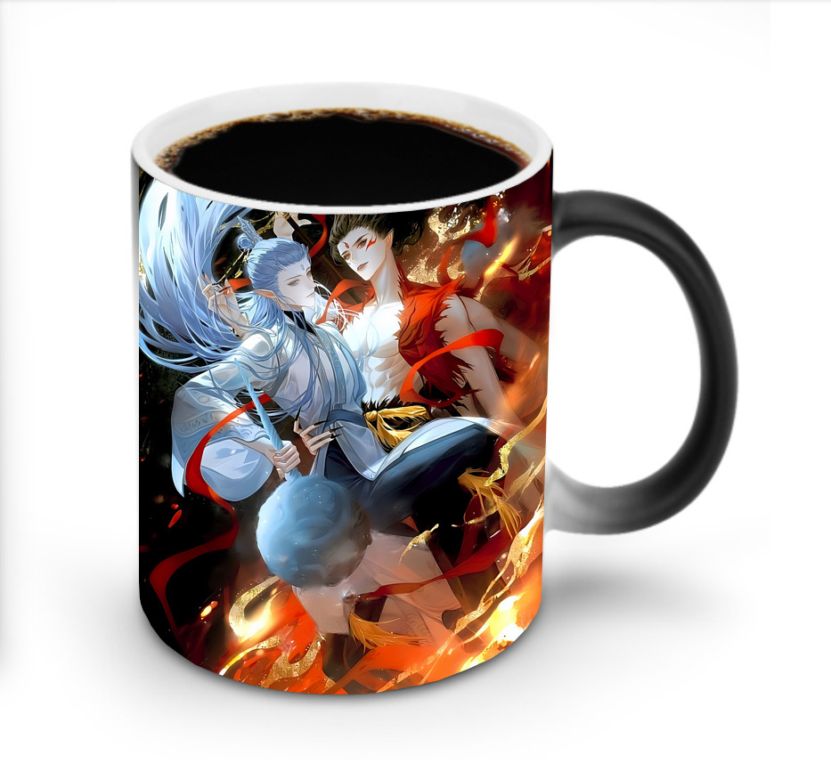 （画像用） Ne Zha 2 ナタ 魔童の大暴れ 温度変色マグカップ