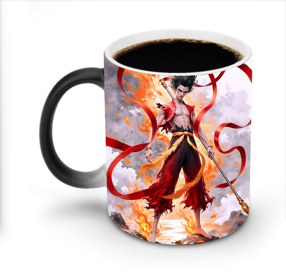 （画像用） Ne Zha 2 ナタ 魔童の大暴れ 温度変色マグカップ