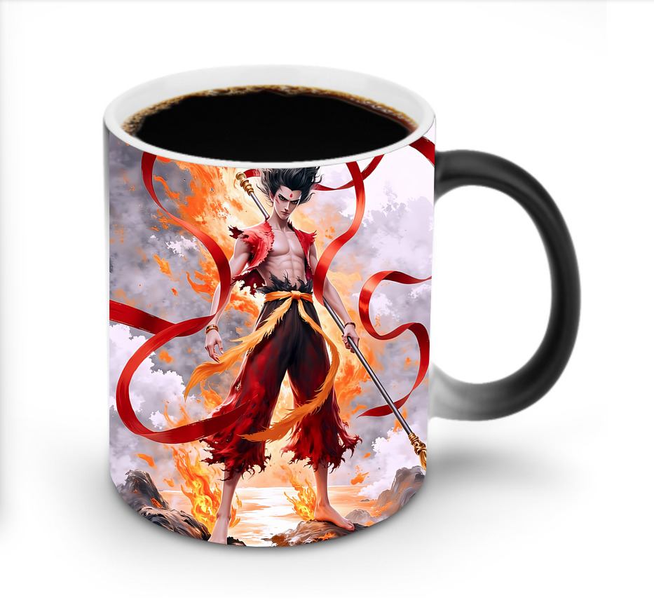 （画像用） Ne Zha 2 ナタ 魔童の大暴れ 温度変色マグカップ