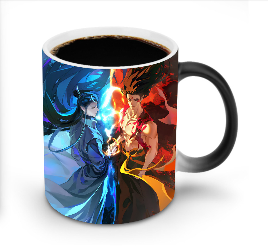 （画像用） Ne Zha 2 ナタ 魔童の大暴れ 温度変色マグカップ