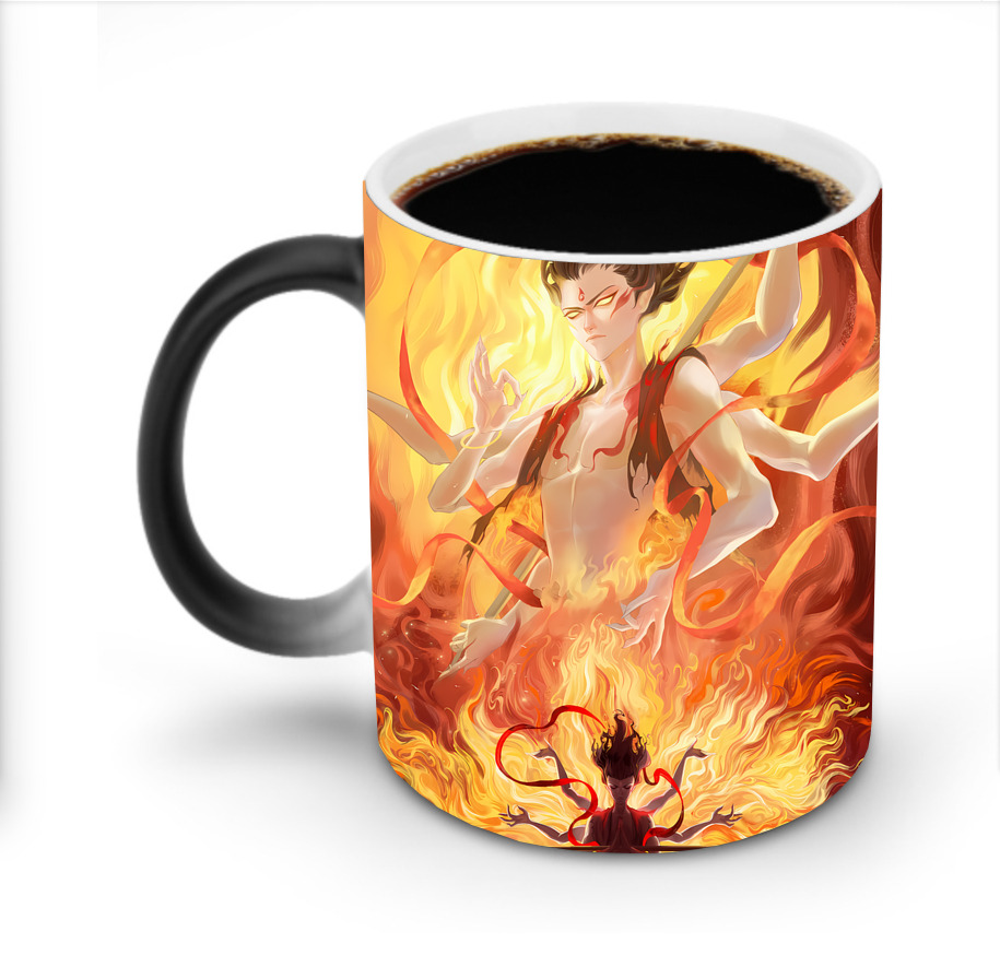 （画像用） Ne Zha 2 ナタ 魔童の大暴れ 温度変色マグカップ