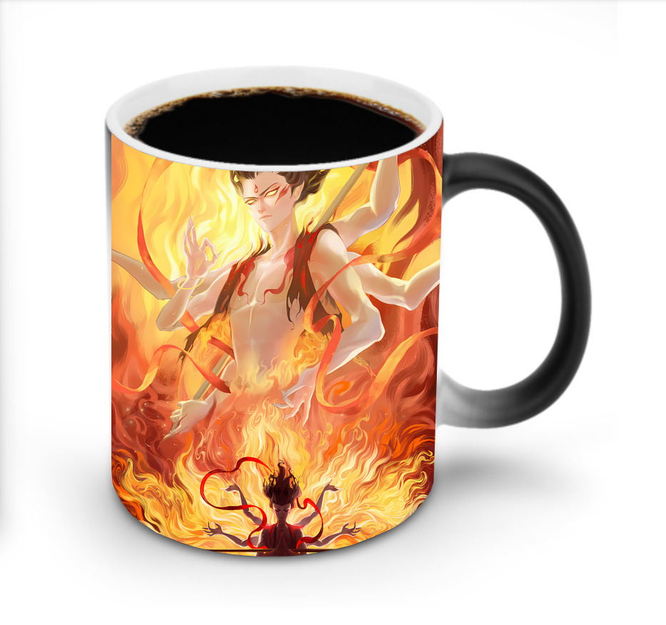 （画像用） Ne Zha 2 ナタ 魔童の大暴れ 温度変色マグカップ
