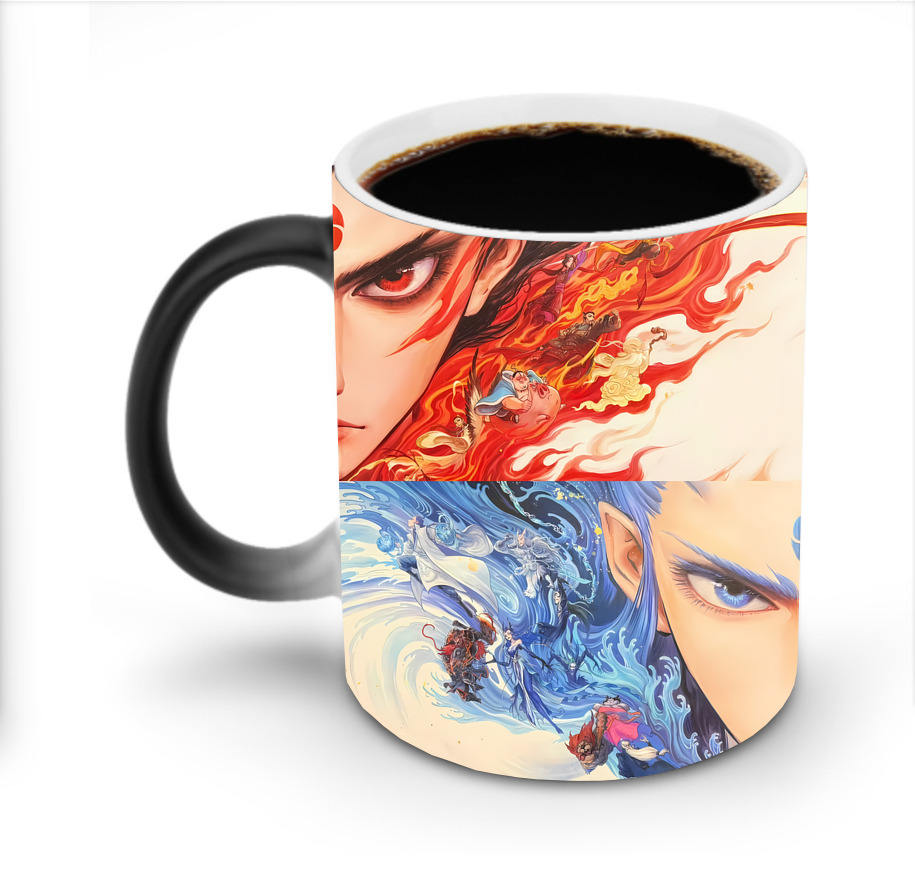 （画像用） Ne Zha 2 ナタ 魔童の大暴れ 温度変色マグカップ