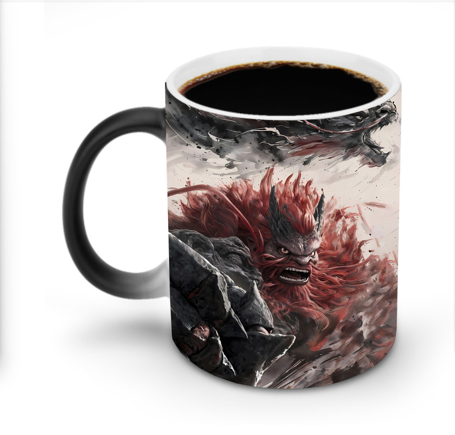 （画像用） Ne Zha 2 ナタ 魔童の大暴れ 温度変色マグカップ