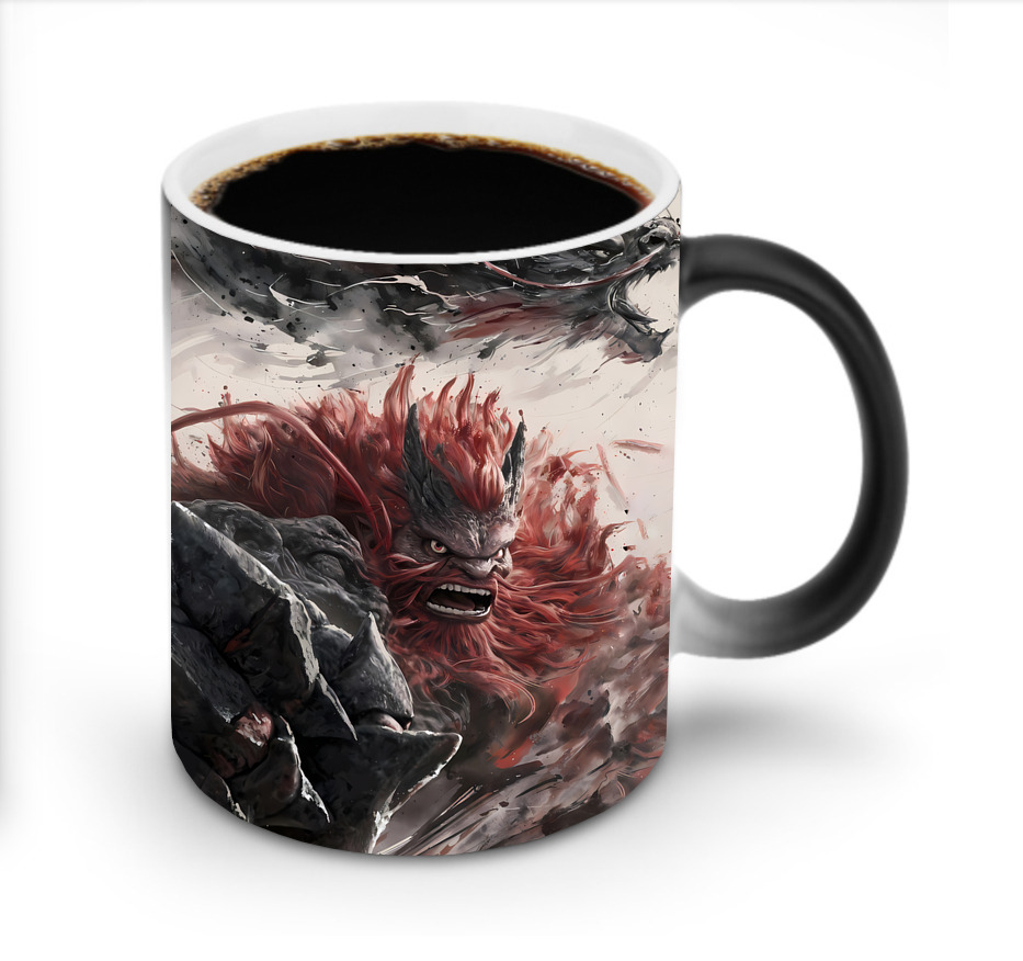 （画像用） Ne Zha 2 ナタ 魔童の大暴れ 温度変色マグカップ