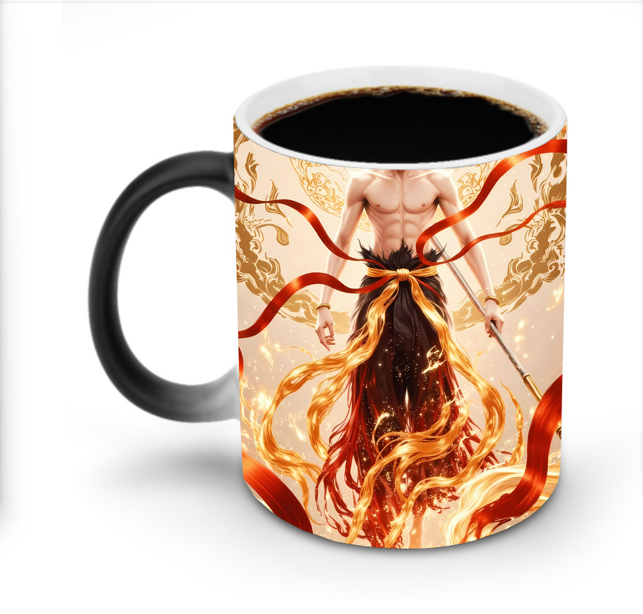 （画像用） Ne Zha 2 ナタ 魔童の大暴れ 温度変色マグカップ