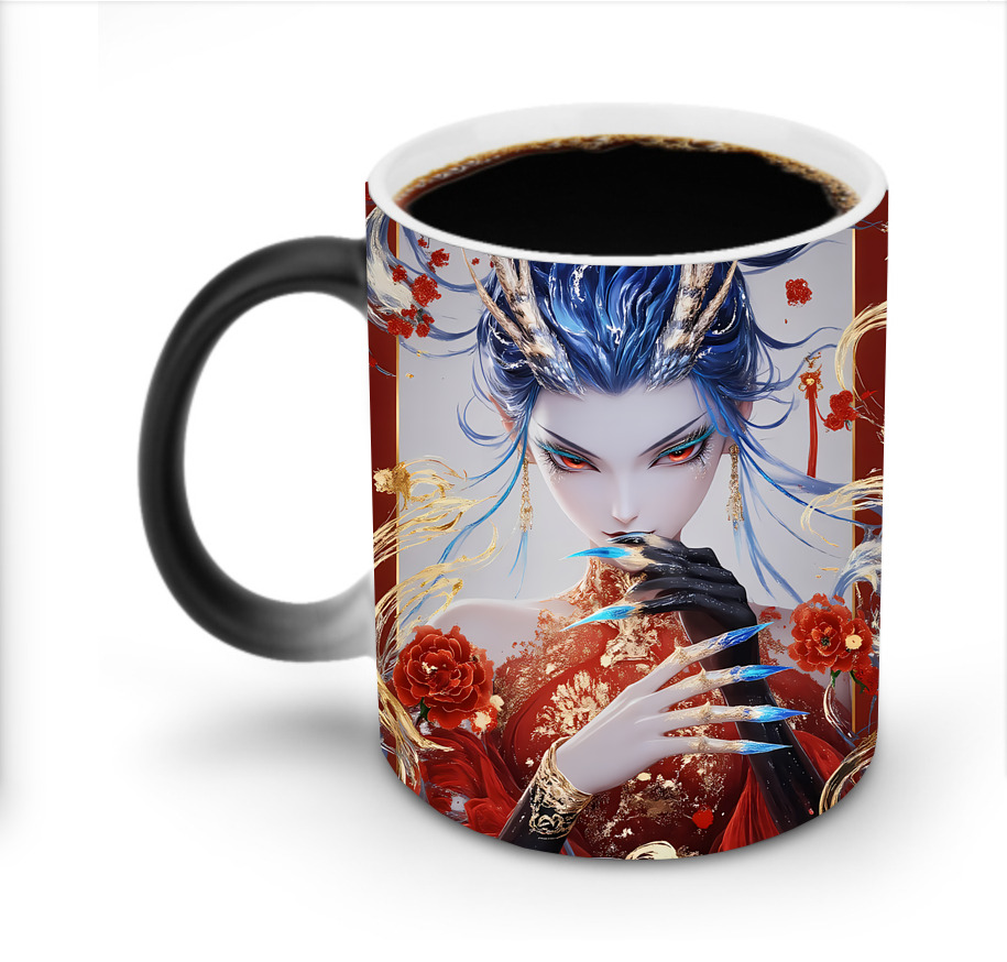 （画像用） Ne Zha 2 ナタ 魔童の大暴れ 温度変色マグカップ