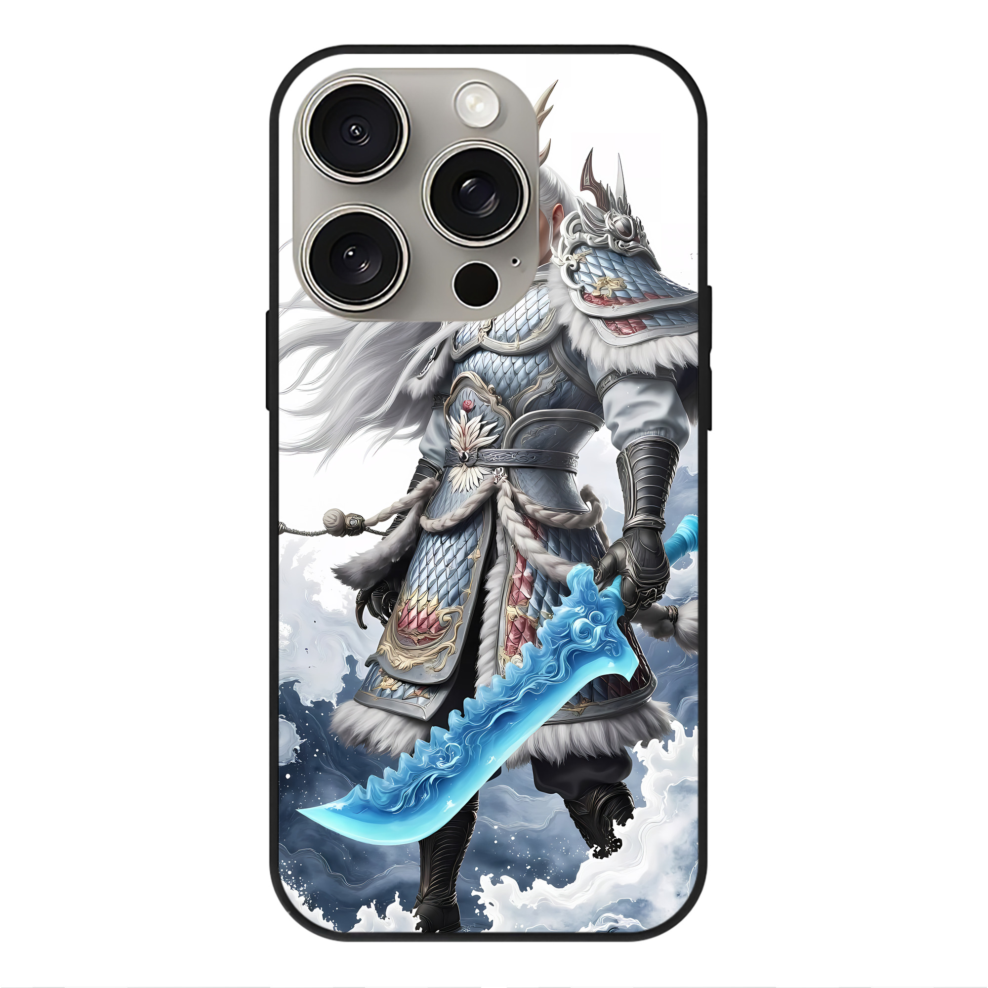 （画像用） Ne Zha 2 ナタ 魔童の大暴れ 【iPhone15Pro対応】スマホケース 耐衝撃＆黄変防止 背面ガラス