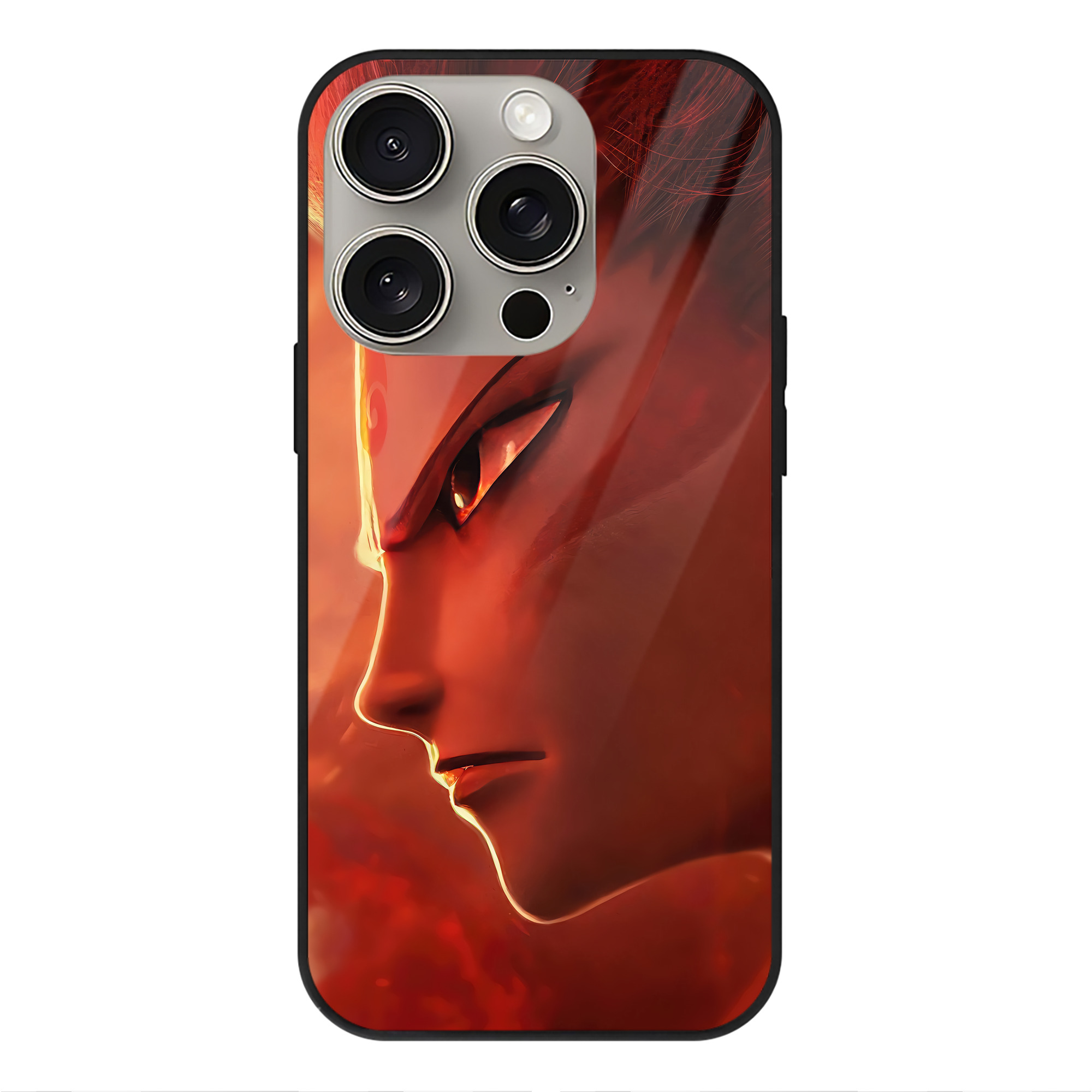 （画像用） Ne Zha 2 ナタ 魔童の大暴れ 【iPhone15Pro対応】スマホケース 耐衝撃＆黄変防止 背面ガラス