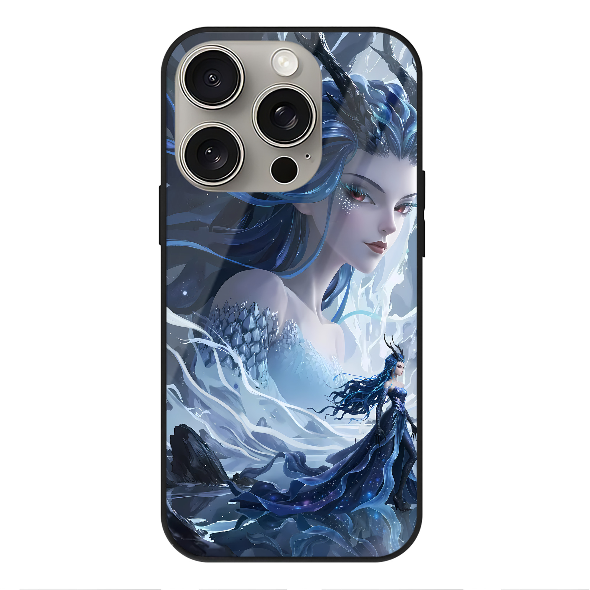 （画像用） Ne Zha 2 ナタ 魔童の大暴れ 【iPhone15Pro対応】スマホケース 耐衝撃＆黄変防止 背面ガラス
