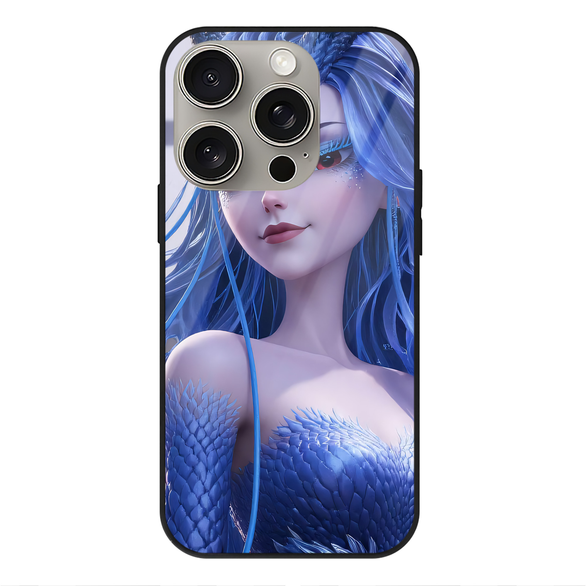 （画像用） Ne Zha 2 ナタ 魔童の大暴れ 【iPhone15Pro対応】スマホケース 耐衝撃＆黄変防止 背面ガラス