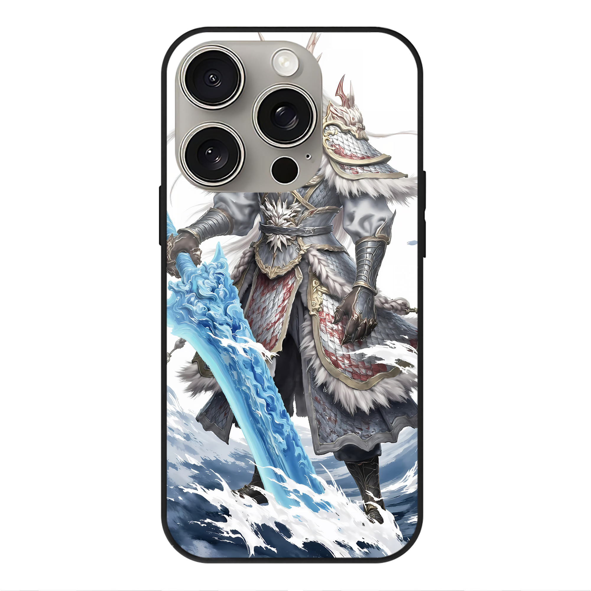 （画像用） Ne Zha 2 ナタ 魔童の大暴れ 【iPhone15Pro対応】スマホケース 耐衝撃＆黄変防止 背面ガラス