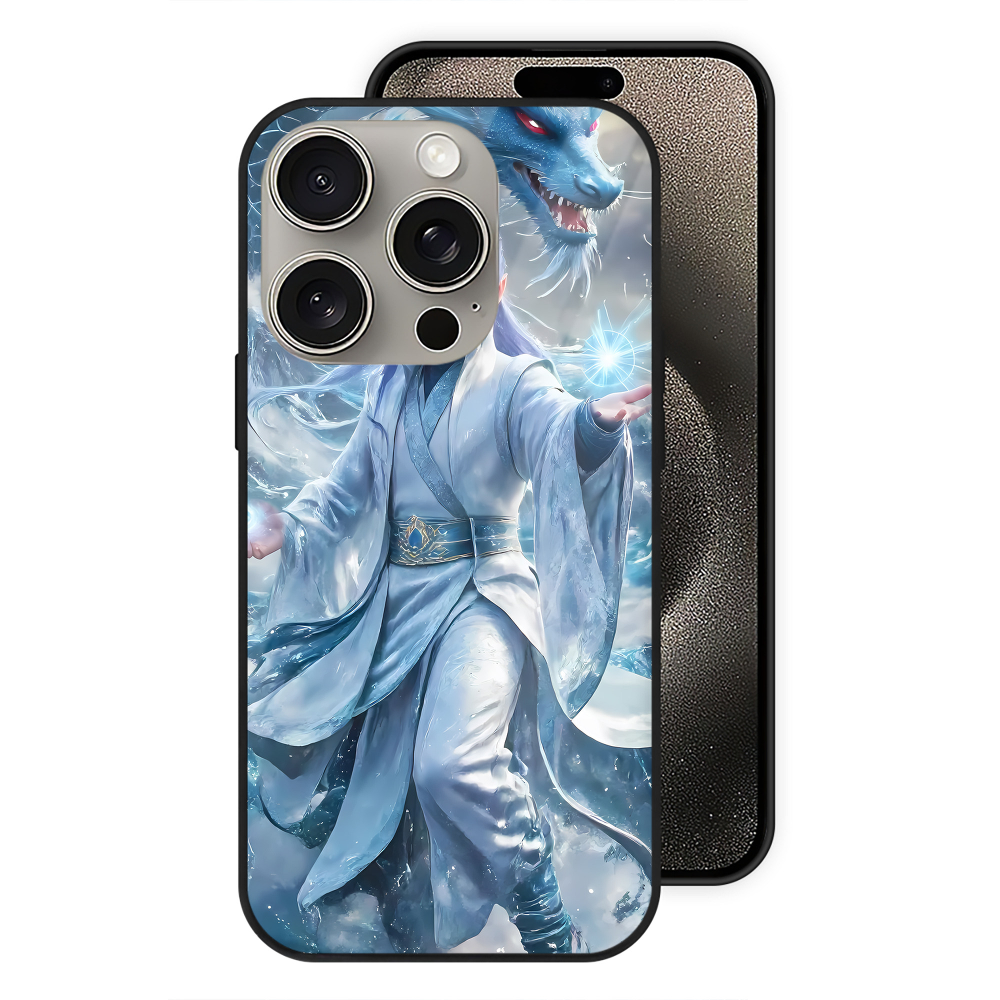 Ne Zha 2 ナタ 魔童の大暴れ 【iPhone15Pro対応】スマホケース 耐衝撃＆黄変防止 背面ガラス