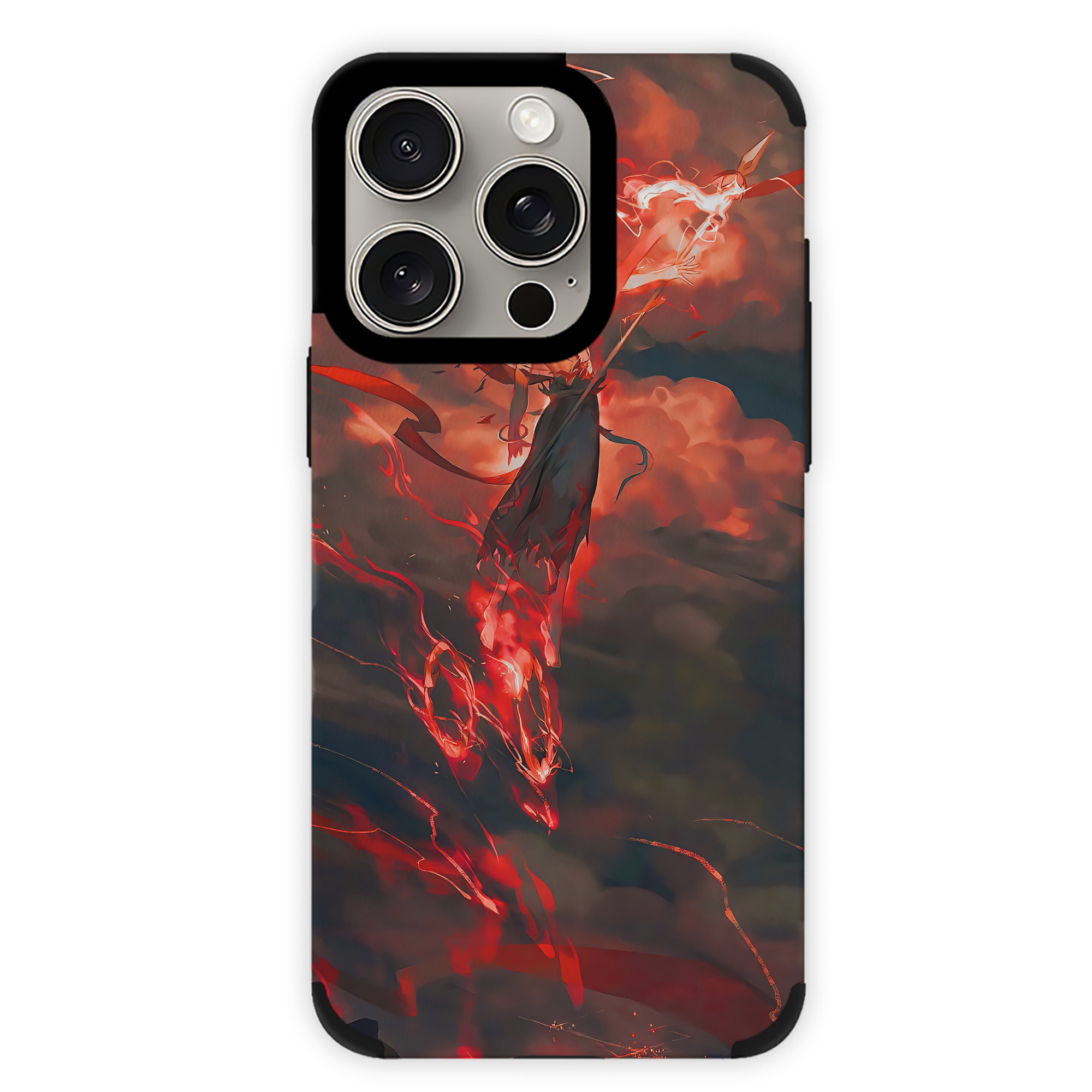 （画像用） Ne Zha 2 ナタ 魔童の大暴れ 【iPhone15ProMax対応】 PUレザー スマホケース 耐衝撃＆黄変防止