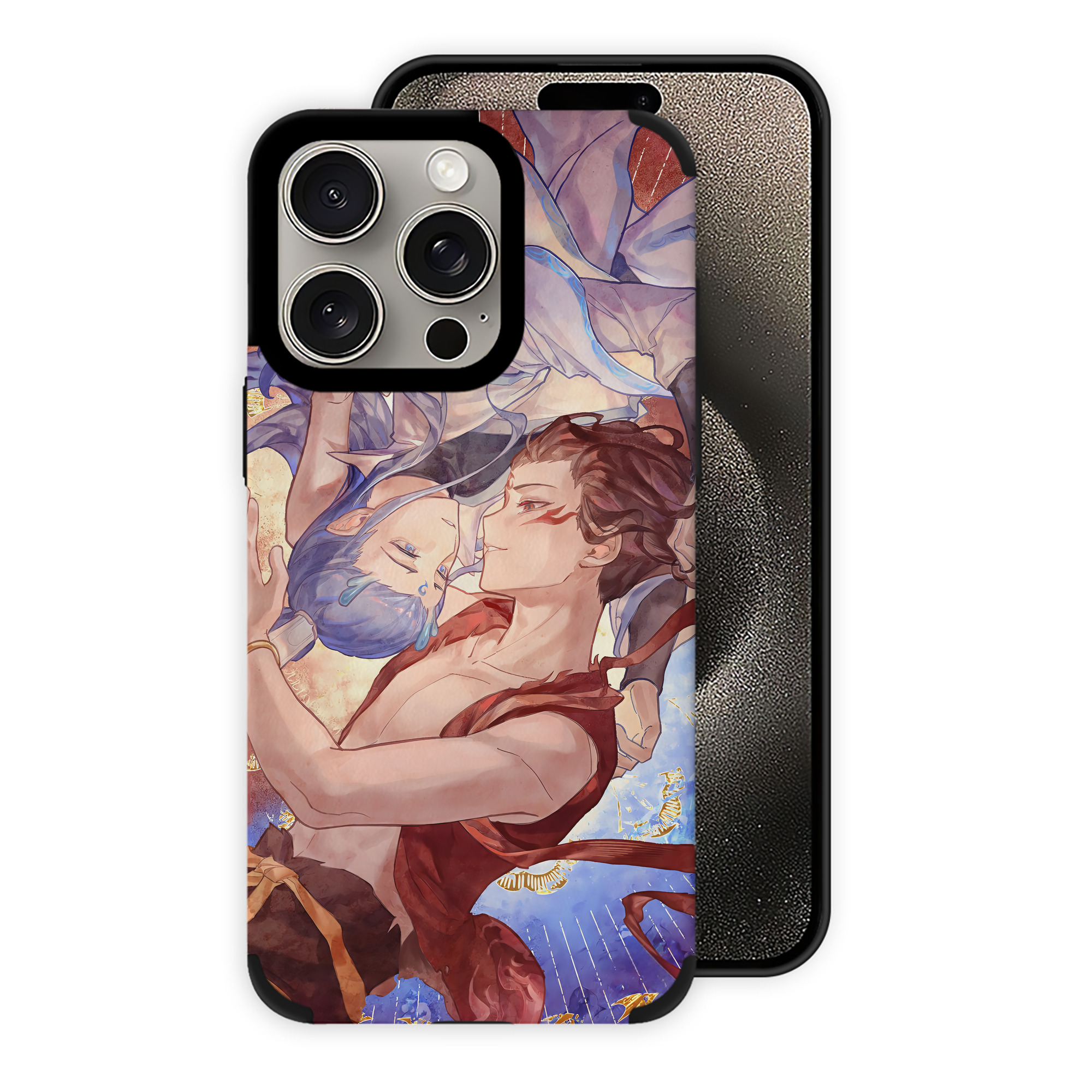 （画像用） Ne Zha 2 ナタ 魔童の大暴れ 【iPhone15ProMax対応】 PUレザー スマホケース 耐衝撃＆黄変防止