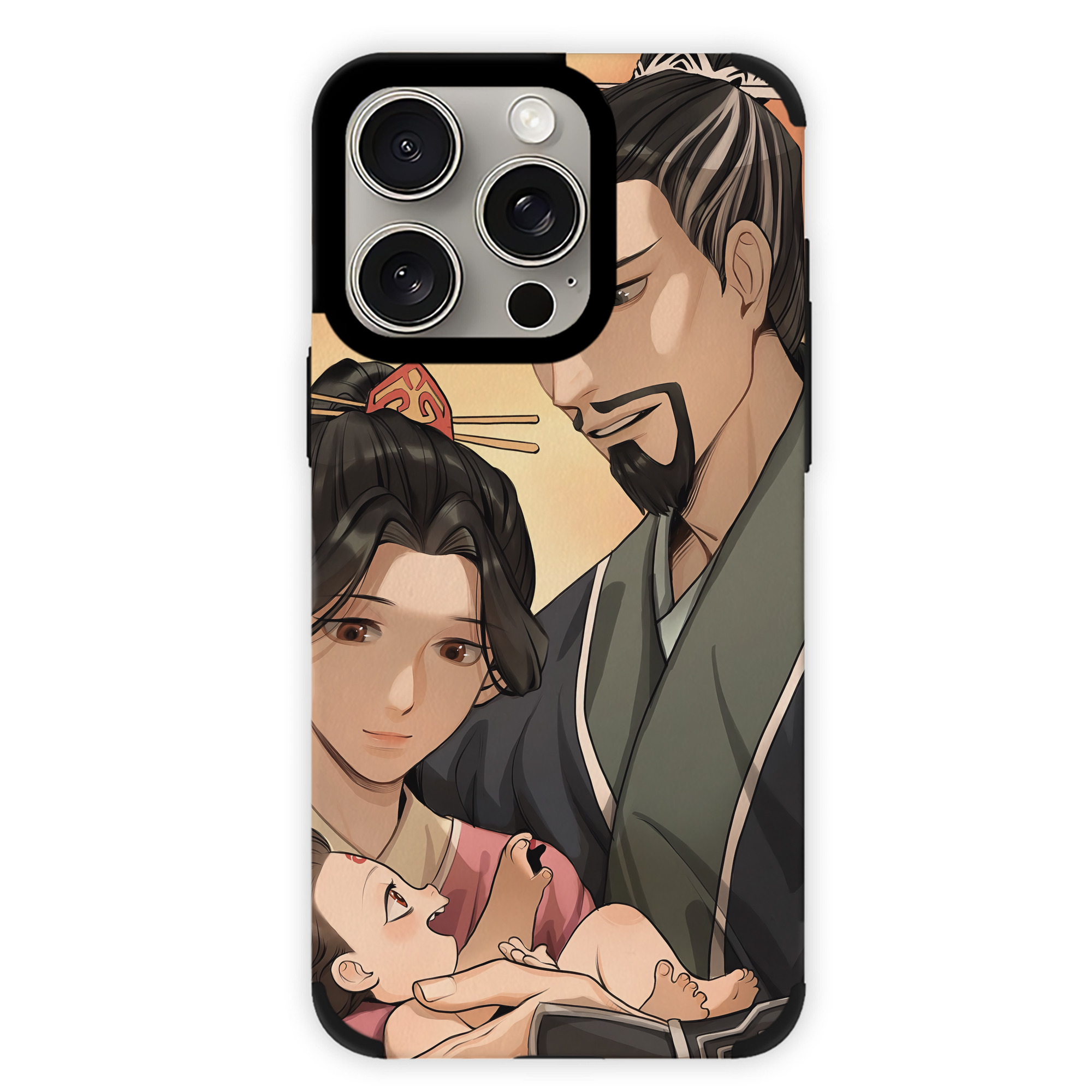（画像用） Ne Zha 2 ナタ 魔童の大暴れ 【iPhone15ProMax対応】 PUレザー スマホケース 耐衝撃＆黄変防止