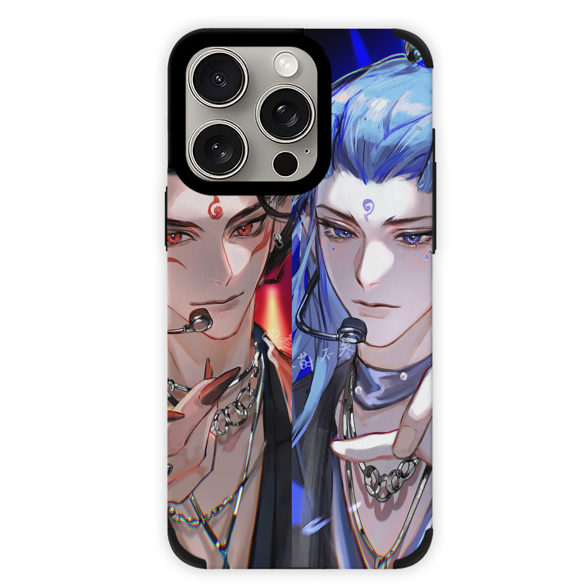 （画像用） Ne Zha 2 ナタ 魔童の大暴れ 【iPhone15ProMax対応】 PUレザー スマホケース 耐衝撃＆黄変防止