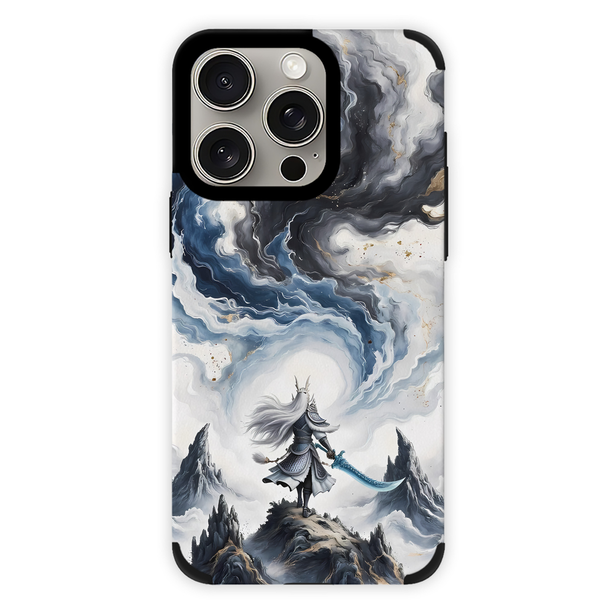 （画像用） Ne Zha 2 ナタ 魔童の大暴れ 【iPhone15ProMax対応】 PUレザー スマホケース 耐衝撃＆黄変防止