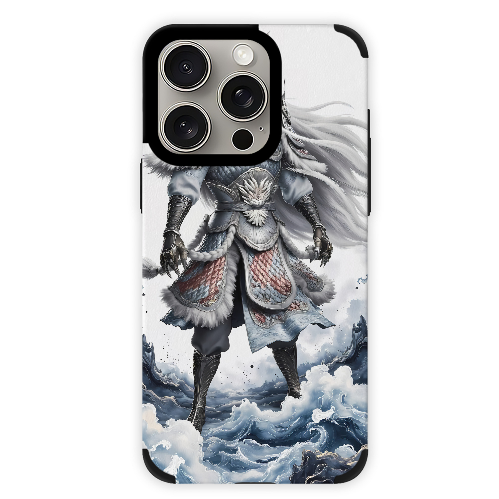 （画像用） Ne Zha 2 ナタ 魔童の大暴れ 【iPhone15ProMax対応】 PUレザー スマホケース 耐衝撃＆黄変防止