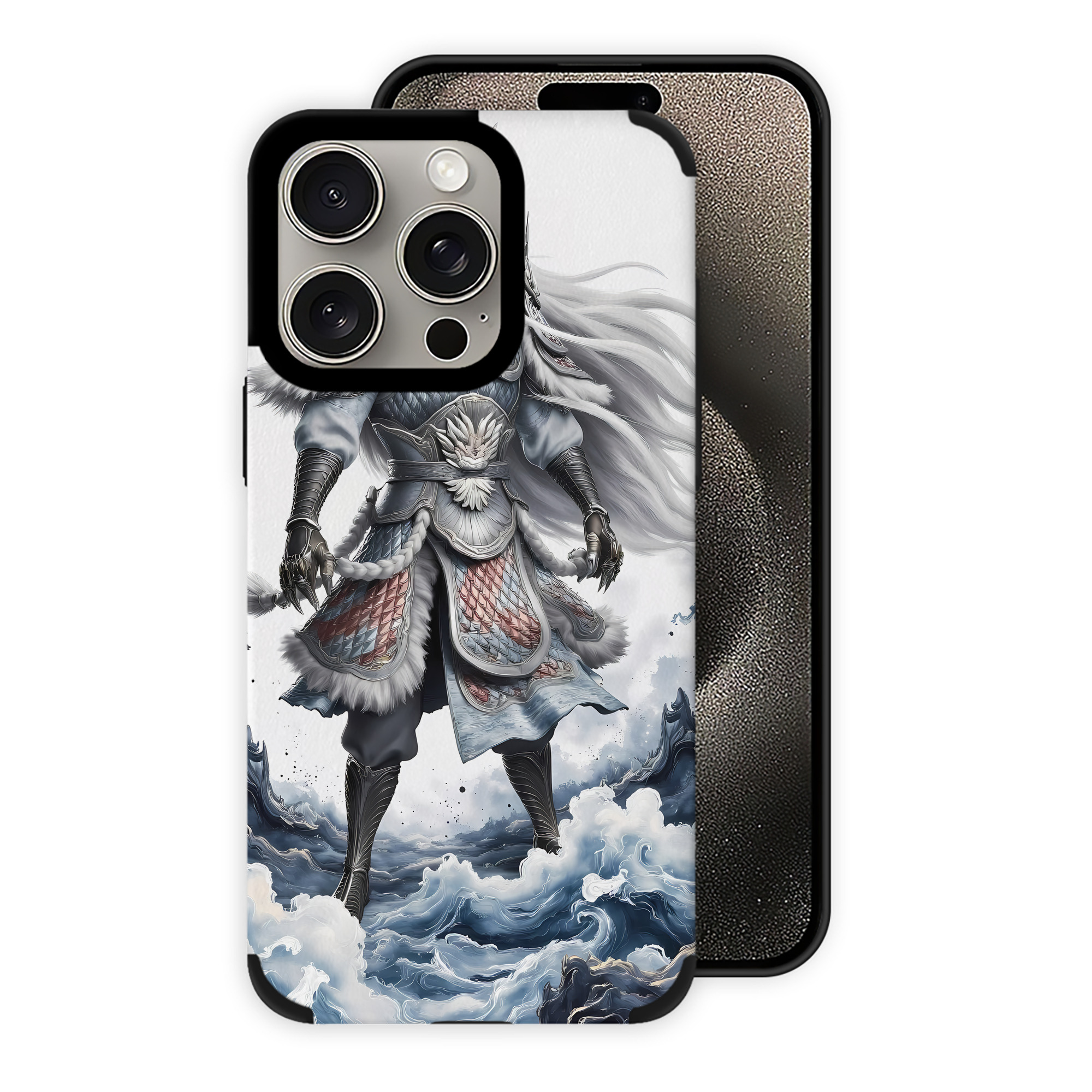（画像用） Ne Zha 2 ナタ 魔童の大暴れ 【iPhone15ProMax対応】 PUレザー スマホケース 耐衝撃＆黄変防止