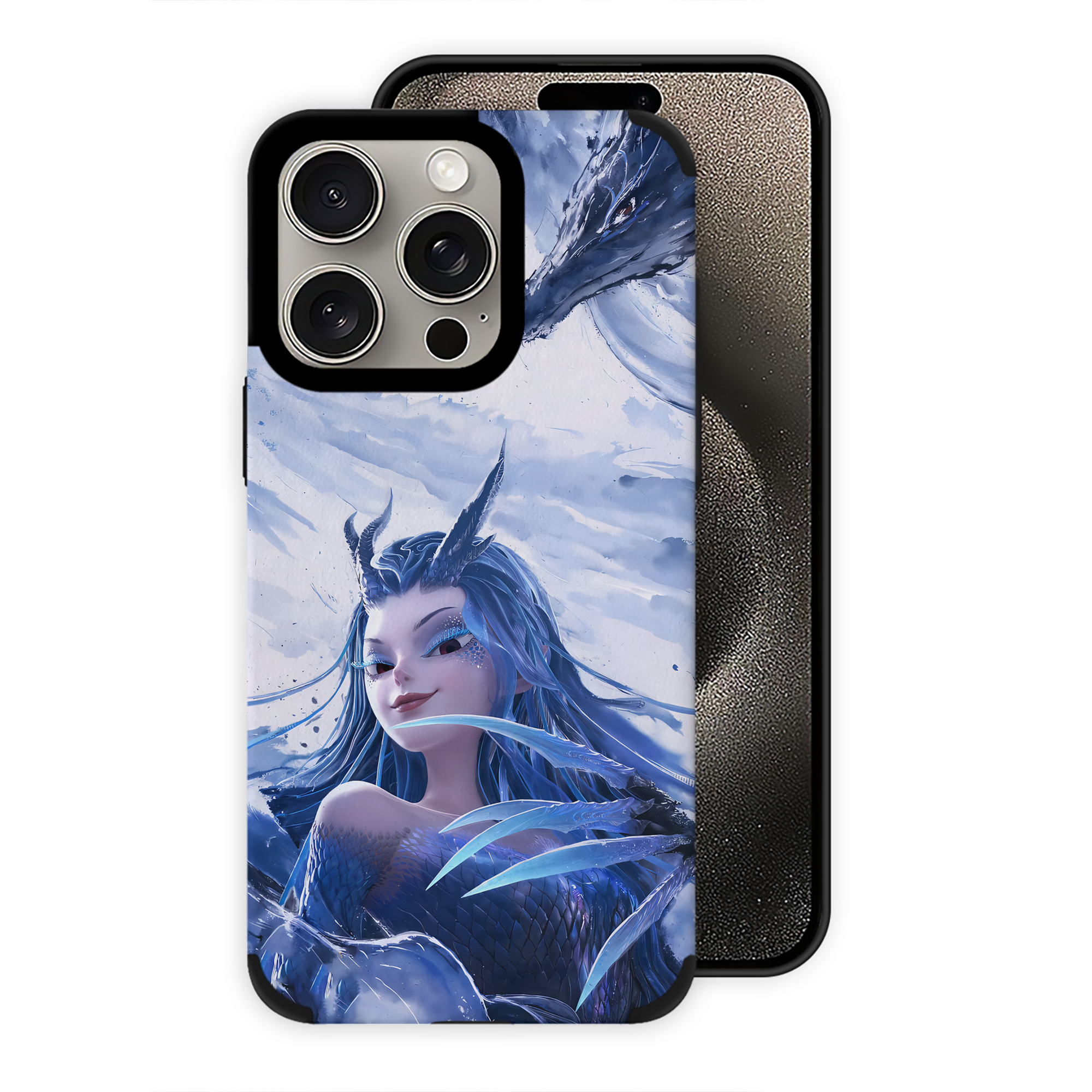 （画像用） Ne Zha 2 ナタ 魔童の大暴れ 【iPhone15ProMax対応】 PUレザー スマホケース 耐衝撃＆黄変防止