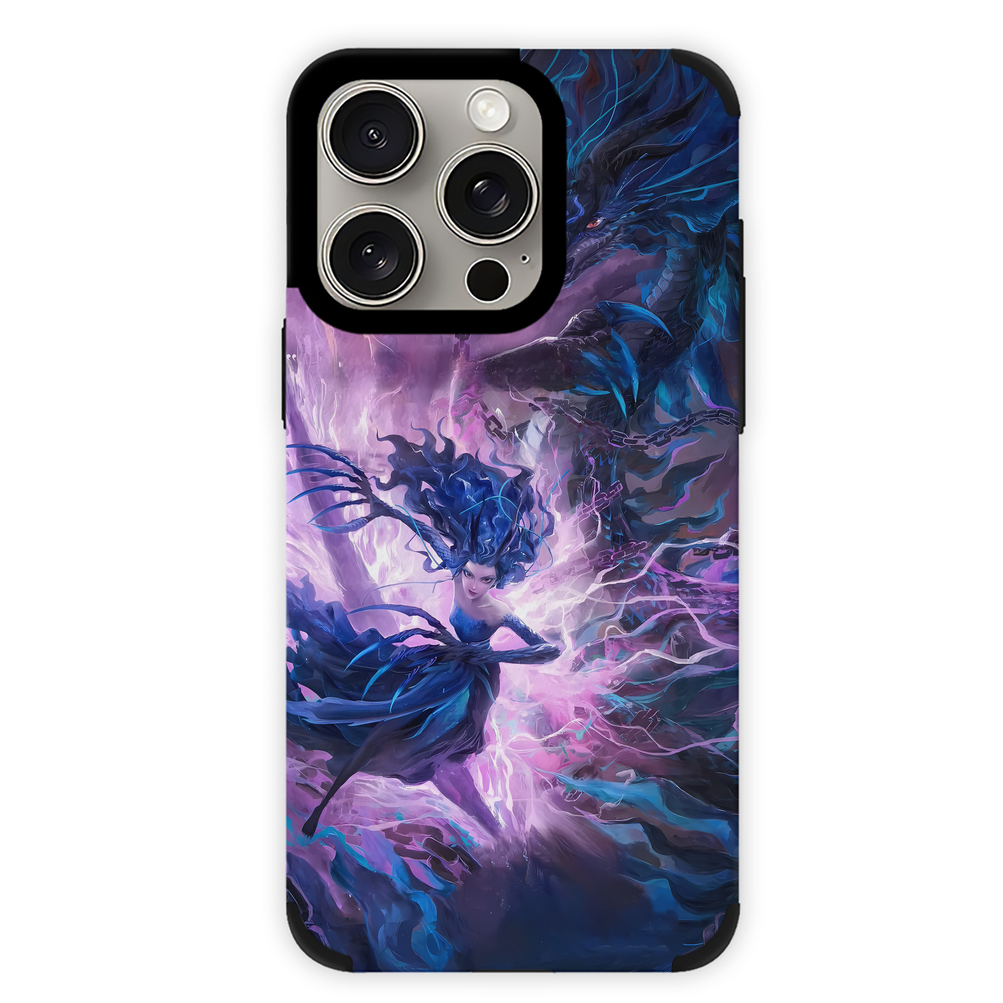 （画像用） Ne Zha 2 ナタ 魔童の大暴れ 【iPhone15ProMax対応】 PUレザー スマホケース 耐衝撃＆黄変防止