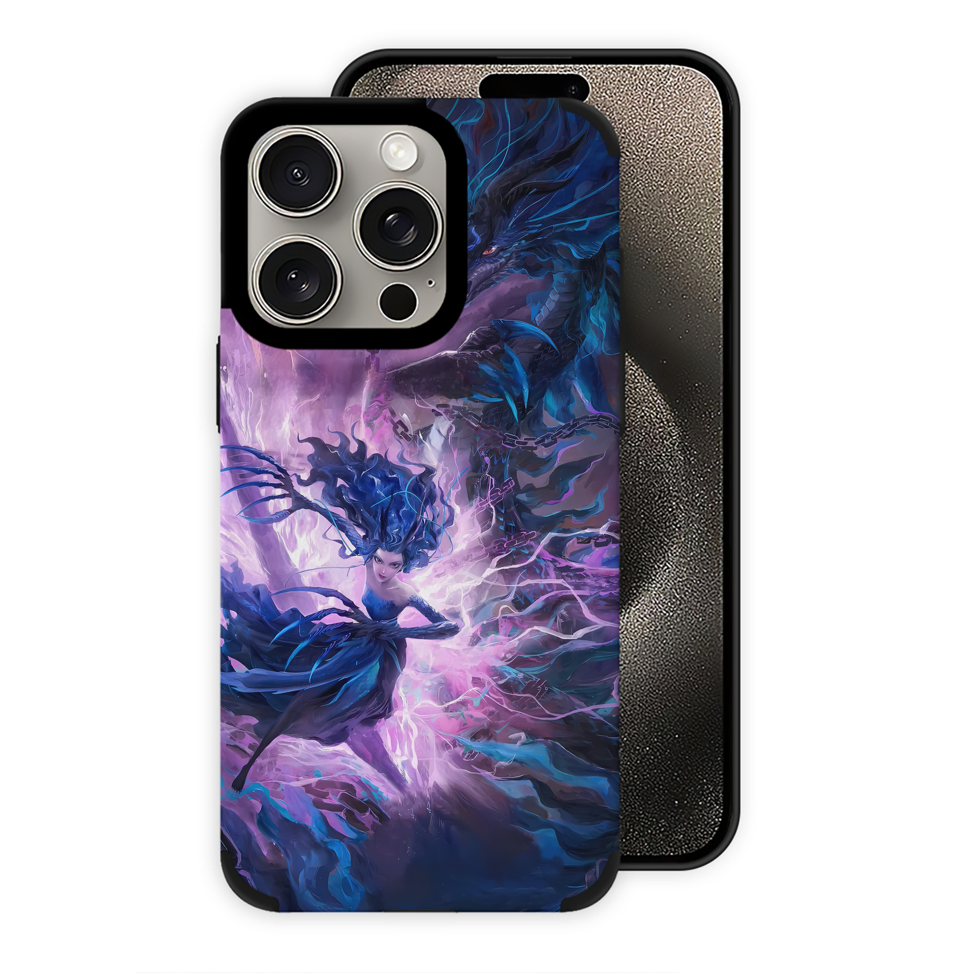 （画像用） Ne Zha 2 ナタ 魔童の大暴れ 【iPhone15ProMax対応】 PUレザー スマホケース 耐衝撃＆黄変防止