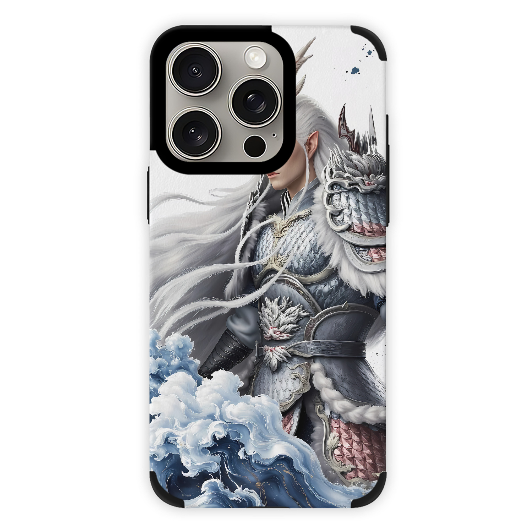 （画像用） Ne Zha 2 ナタ 魔童の大暴れ 【iPhone15ProMax対応】 PUレザー スマホケース 耐衝撃＆黄変防止