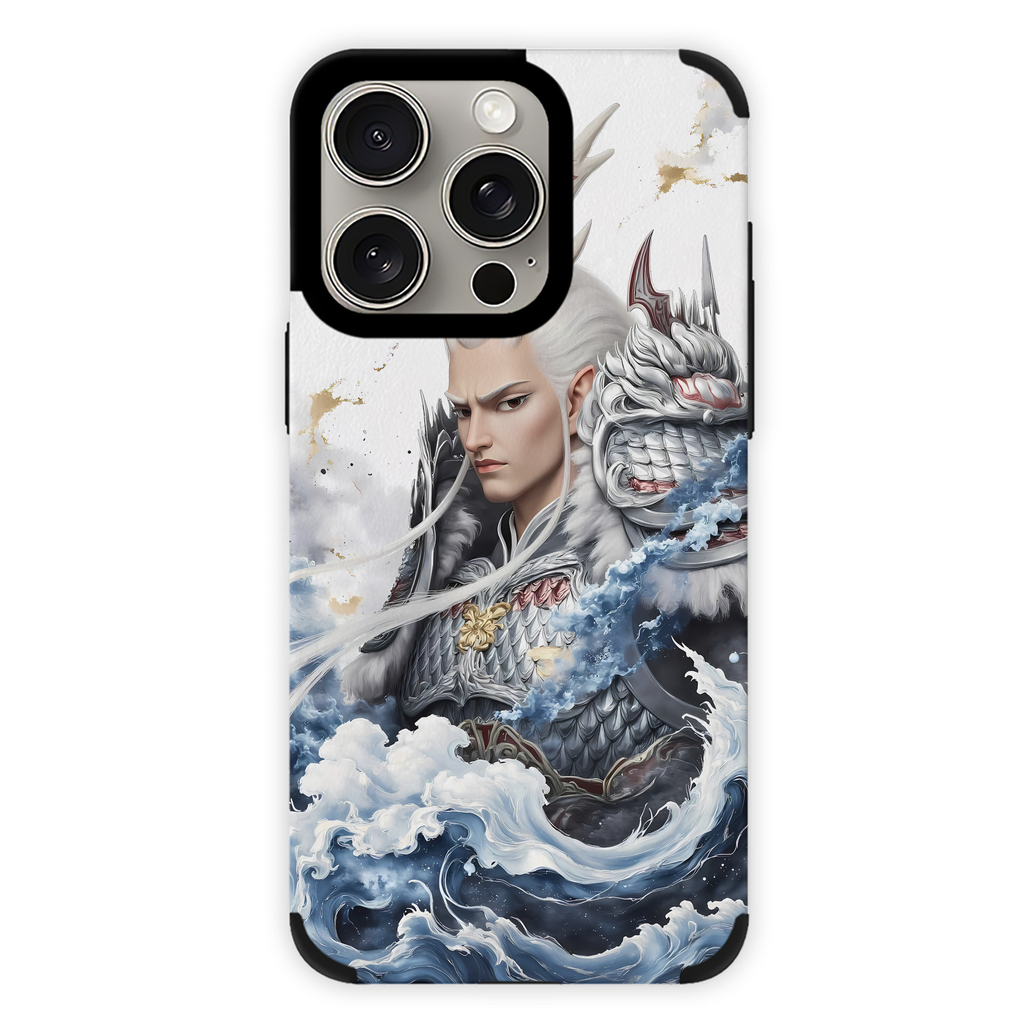 （画像用） Ne Zha 2 ナタ 魔童の大暴れ 【iPhone15ProMax対応】 PUレザー スマホケース 耐衝撃＆黄変防止