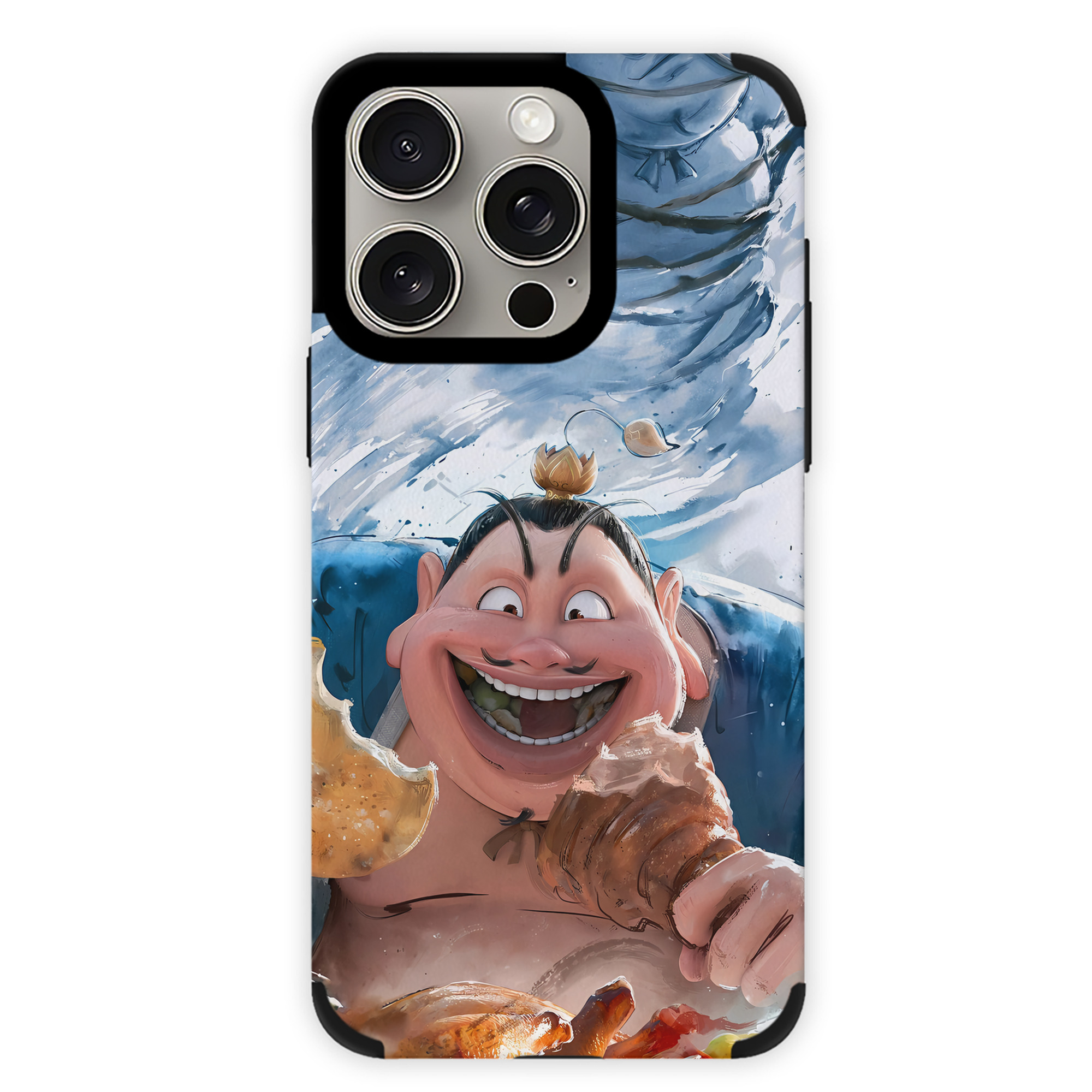 （画像用） Ne Zha 2 ナタ 魔童の大暴れ 【iPhone15ProMax対応】 PUレザー スマホケース 耐衝撃＆黄変防止