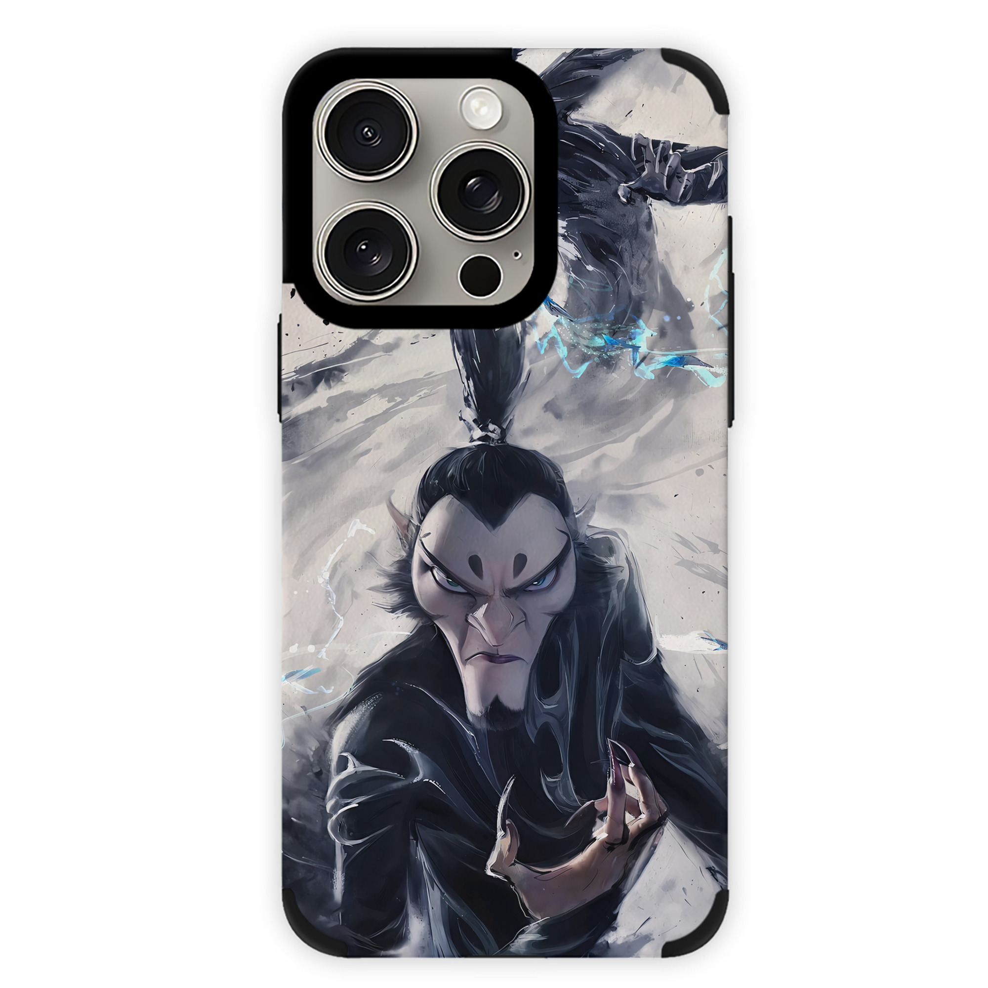 （画像用） Ne Zha 2 ナタ 魔童の大暴れ 【iPhone15ProMax対応】 PUレザー スマホケース 耐衝撃＆黄変防止