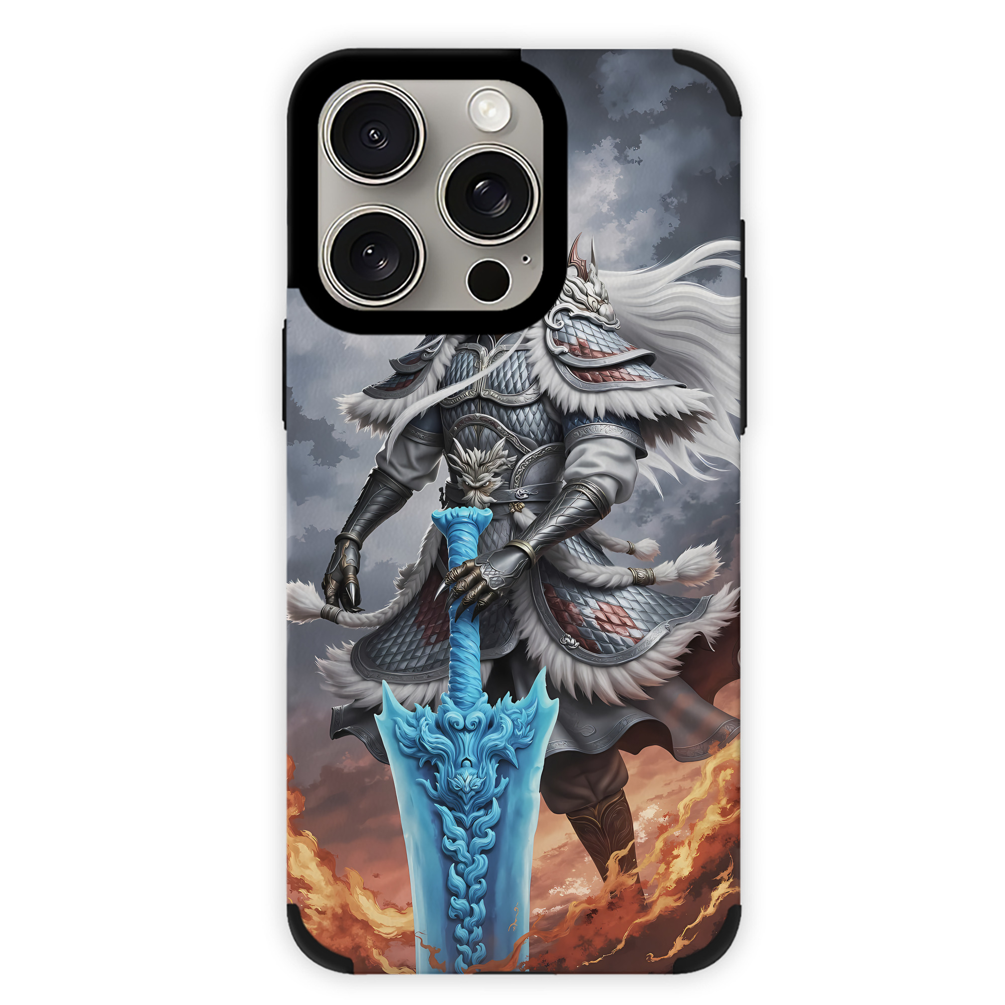 （画像用） Ne Zha 2 ナタ 魔童の大暴れ 【iPhone15ProMax対応】 PUレザー スマホケース 耐衝撃＆黄変防止