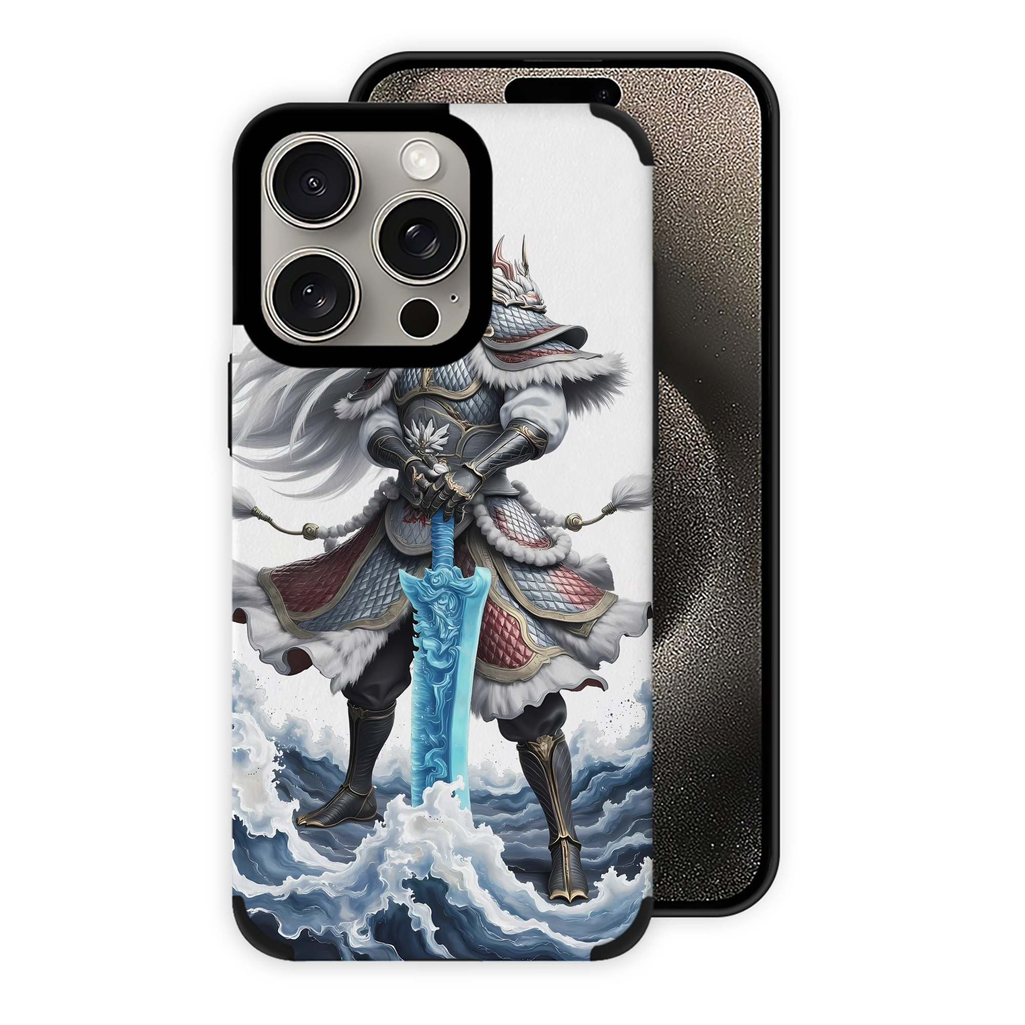 （画像用） Ne Zha 2 ナタ 魔童の大暴れ 【iPhone15ProMax対応】 PUレザー スマホケース 耐衝撃＆黄変防止