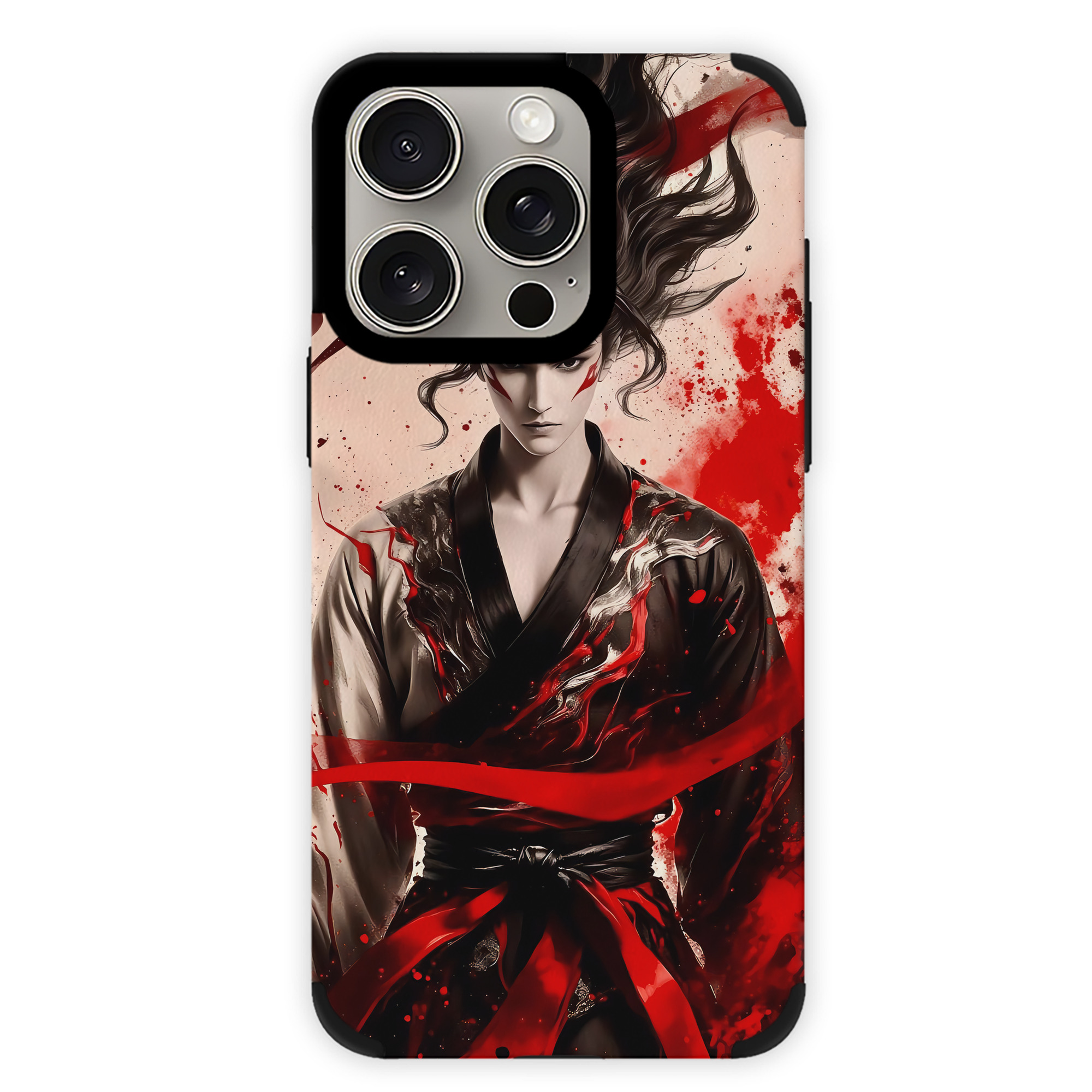 （画像用） Ne Zha 2 ナタ 魔童の大暴れ 【iPhone15ProMax対応】 PUレザー スマホケース 耐衝撃＆黄変防止